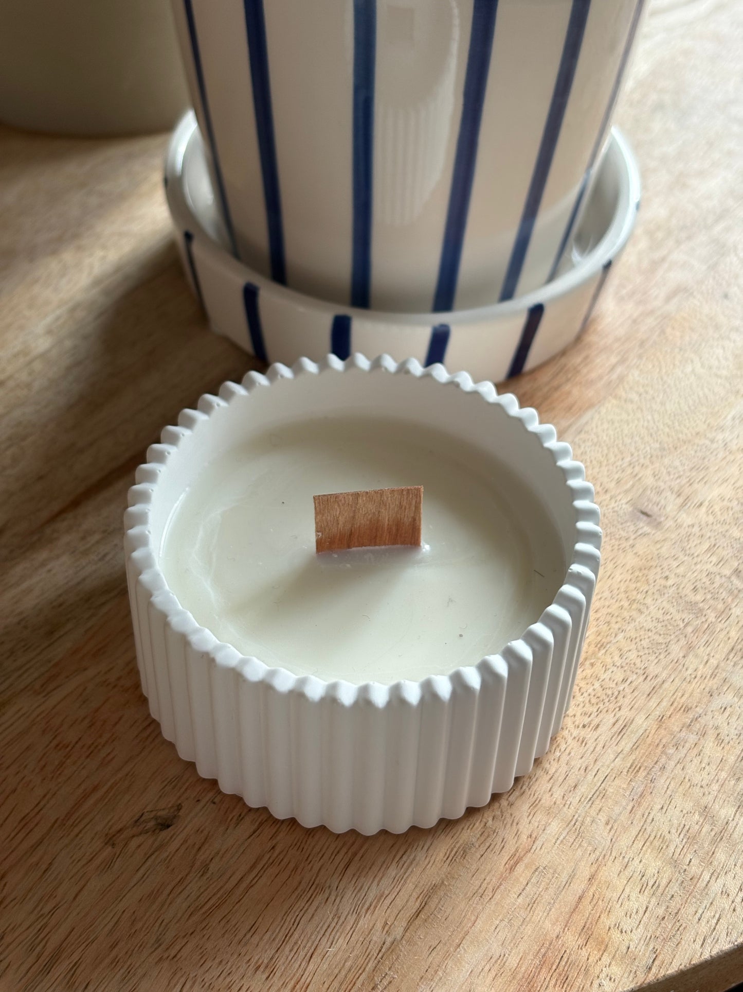 Bougie crépitante